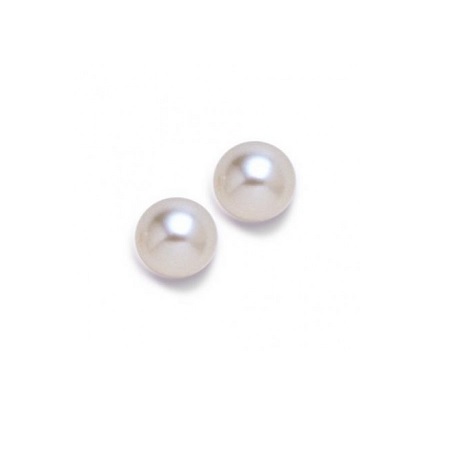 Classic Pearl Studs White 10mm - Australian Designer Fine Jewellery