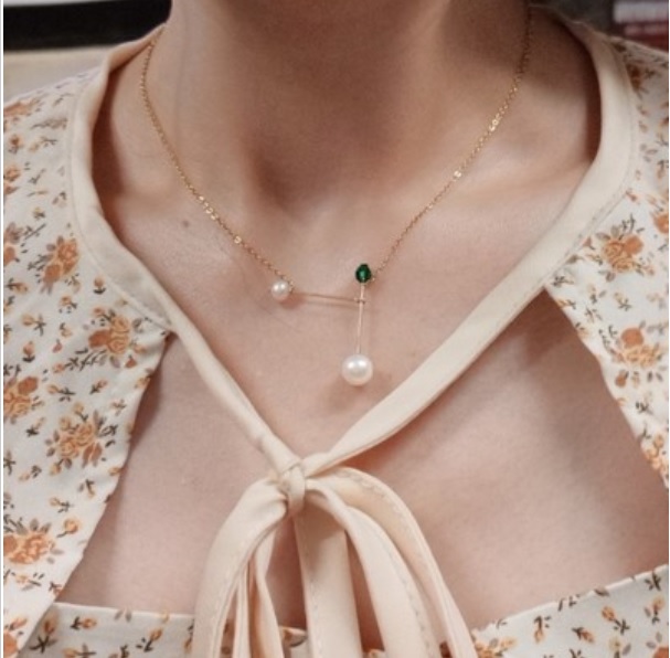 Madeline 9ct Gold Pearl Necklace - Australian Designer Fine Jewellery